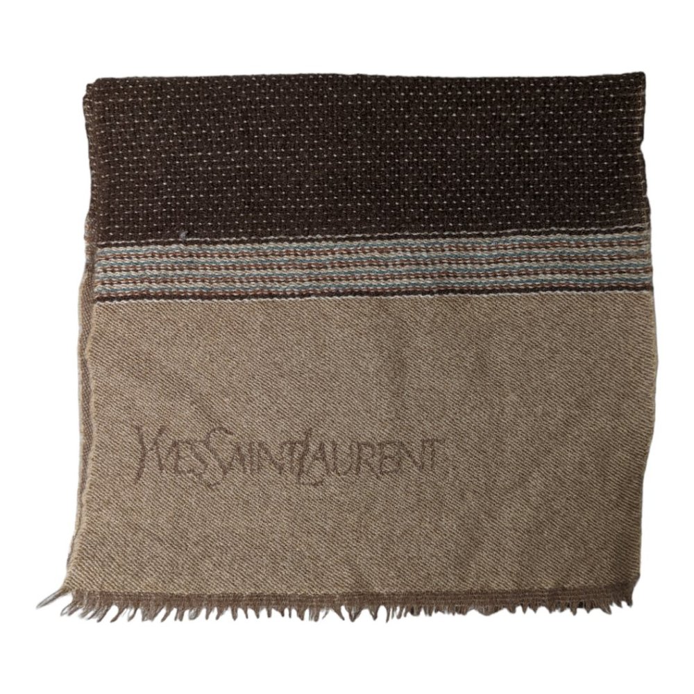 Yves Saint Laurent | Vintage 100% Wool Scarf